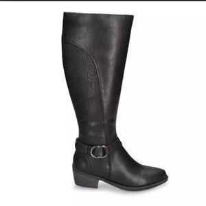 Women's Black Knee-High Boots